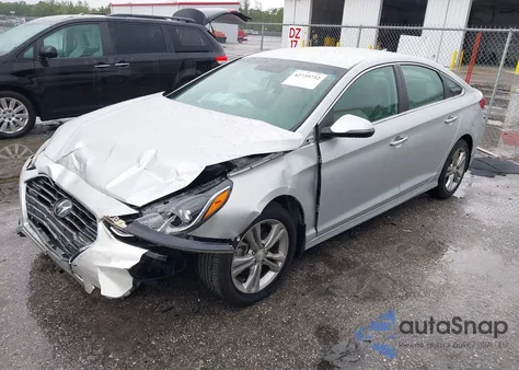 2018 Hyundai Sonata Sel из США, поврежденный, VIN 5NPE34AFXJH689203